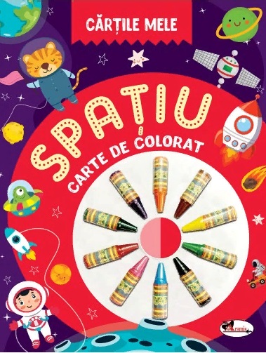 Cartile mele de colorat. Spatiu. Aramis