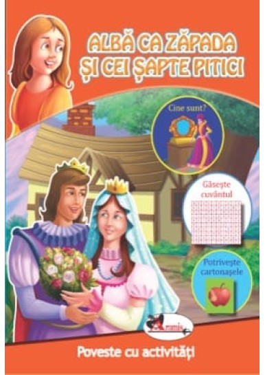Poveste cu activitati - Alba ca Zapada si cei 7 pitici. Aramis