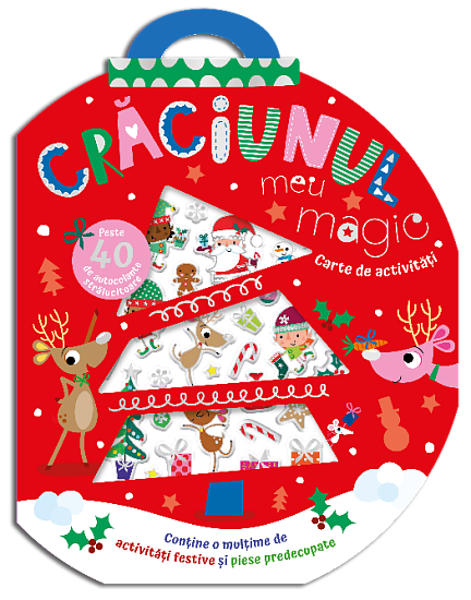 Craciunul meu magic. Carte de activitati. Peste 40 de autocolante. Prut