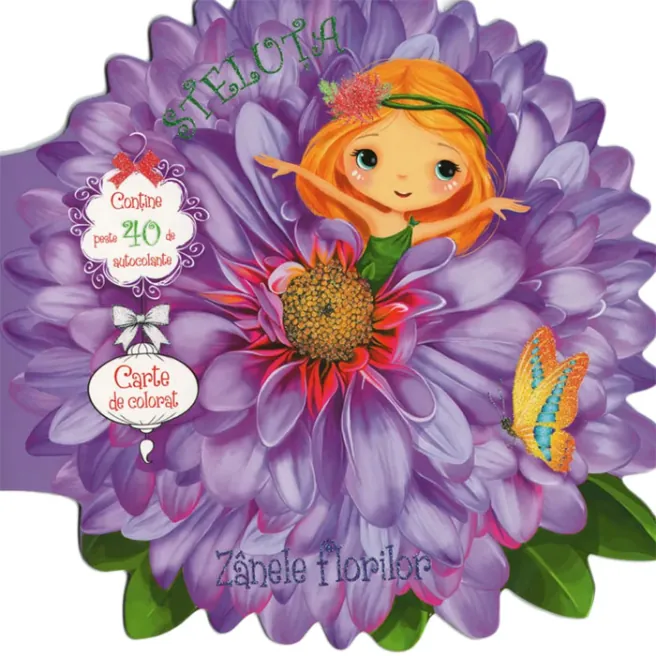 Steluta. Zanele Florilor. Peste 40 de autocolante. Prut
